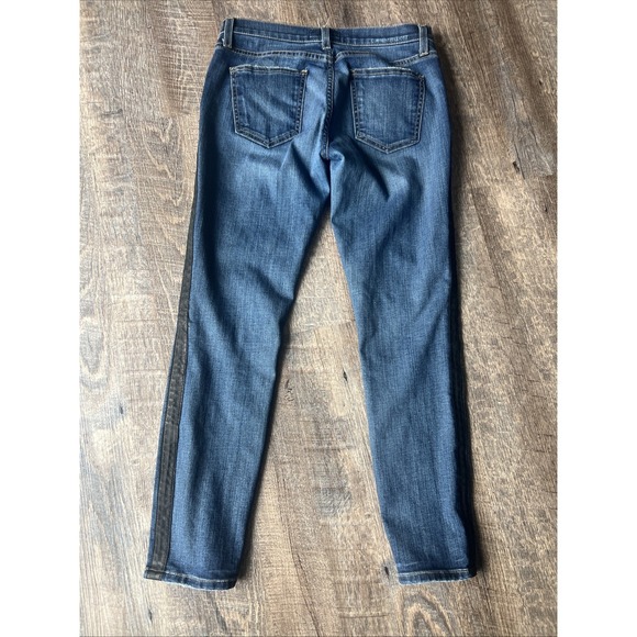 Current/Elliott Leather Tuxedo Stiletto jeans 26 29 - Picture 8 of 8